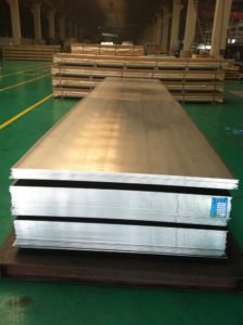  6063 curtain wall aluminum plate for the blinds