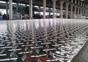 Chinese well-known supplier 6082 Aluminum alloy checkered plate