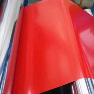 Color coated aluminum coil