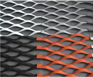 Aluminum plate mesh